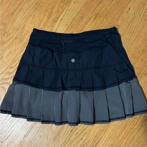 Lululemon Navy Tennis skirt